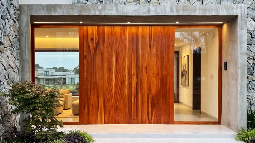 Puertas en madera maciza
